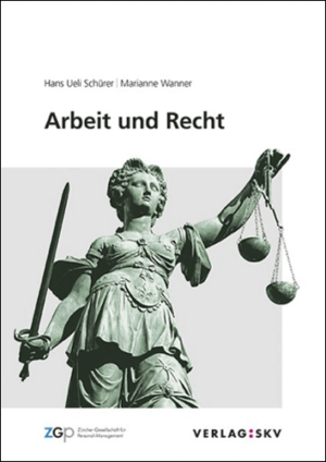 Buchcover vom Lehrbuch "Arbeit und Recht"