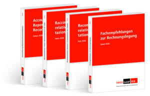 Buchcovers "Fachempfehlungen 2026" von Swiss GAAP FER