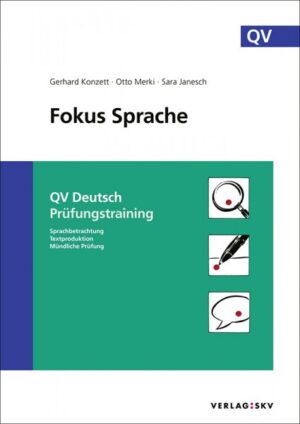 Buchcover von Fokus Sprache QV