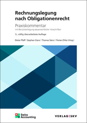 Buchcover vom veb.ch Praxiskommentar "Rechnungslegung nach Obligationenrecht"