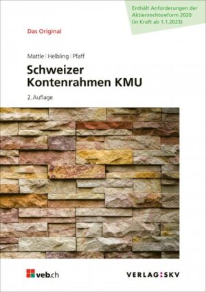 Buchcover vom "Schweizer Kontenrahmen KMU"