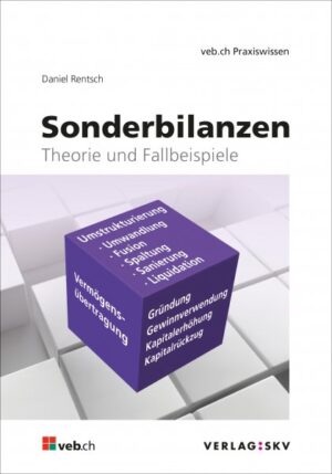 Buchcover von "Sonderbilanzen, Theorie und Fallbeispiele"